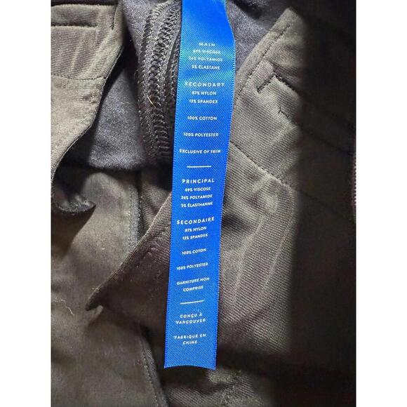 Kit & Ace Stretch Vented Navy Blue Dress Pants Trouser 36x32 - Picture 4 of 6